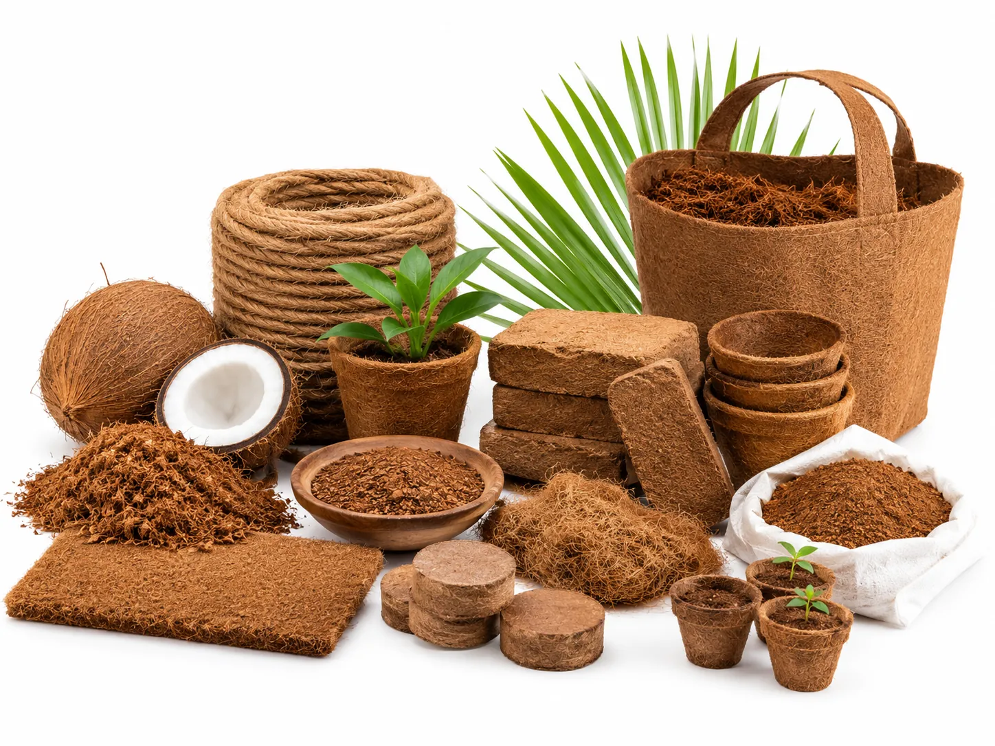 Coconut Fibre and Coir Products