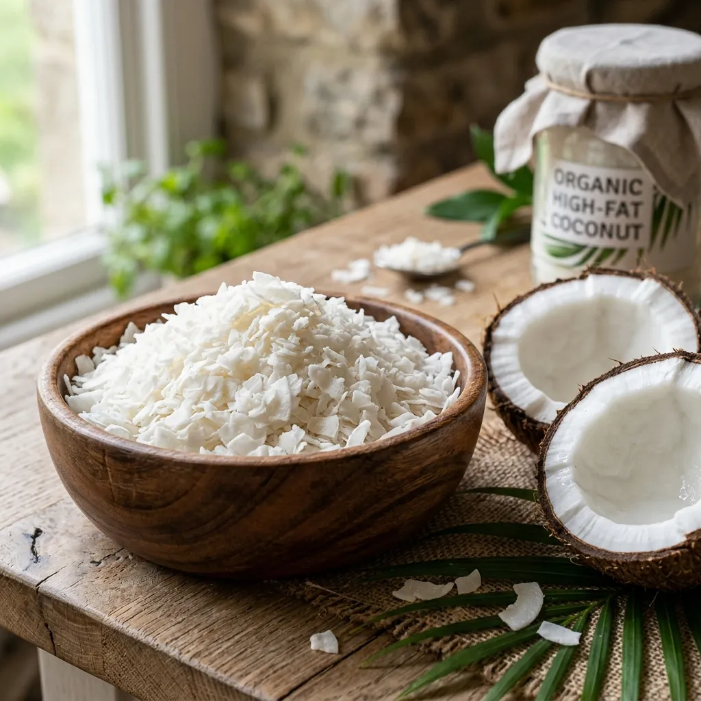 High Fat Desiccated Coconut Fine